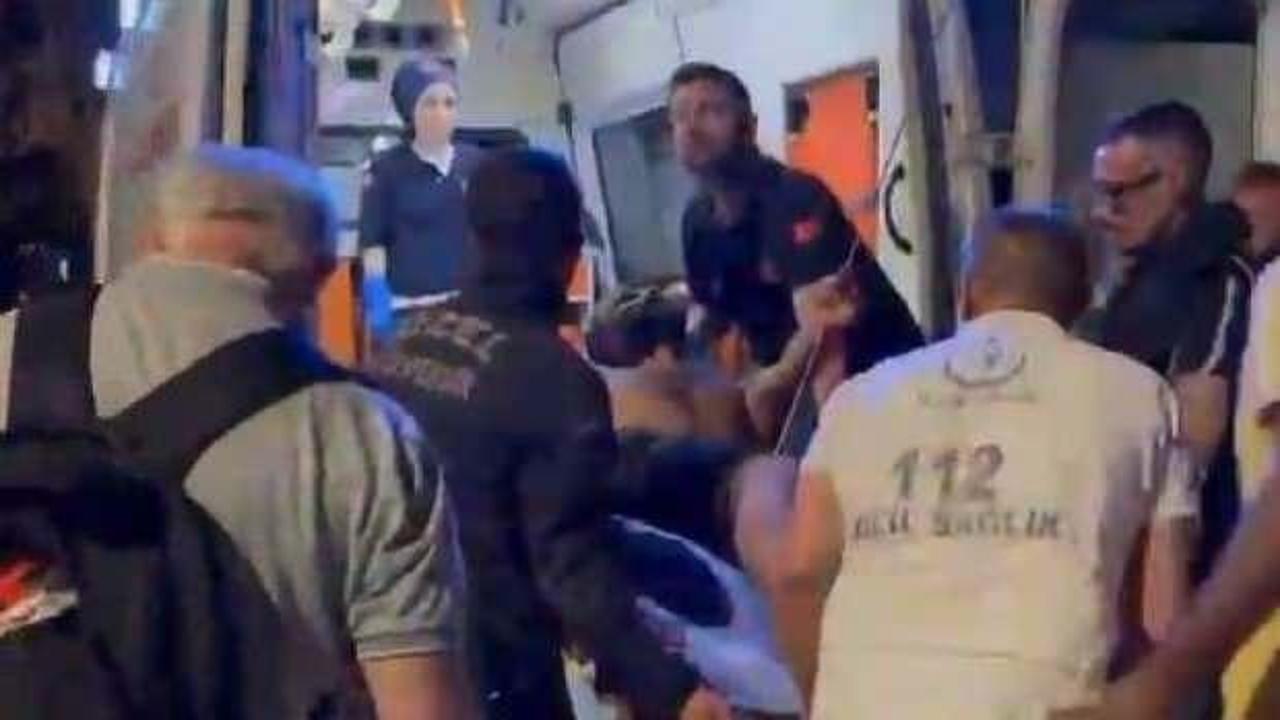 İstanbul'da zıpkınlı saldırı! Vücuduna saplandı