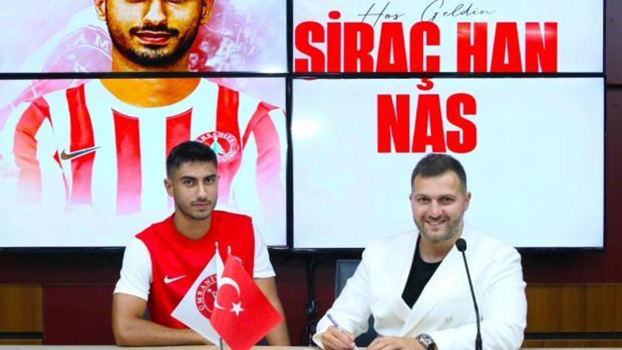 Ümraniyespor, Galatasaray'dan Siraçhan Nas'ı 1 yıllığına kiraladı